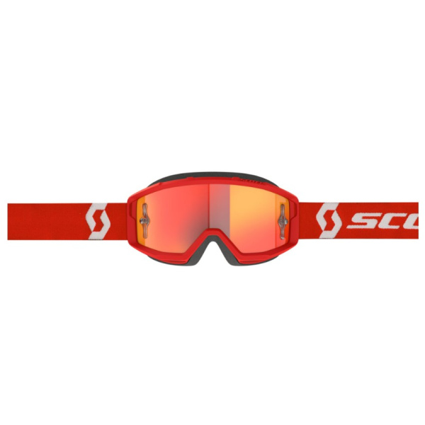 Scott Очки Primal red/white orange chrome works