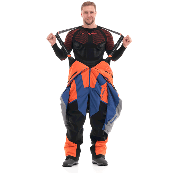 Dragonfly Комбинезон снегоходный Extreme 2.0 Man Orange/Red/Fluo-Limoges