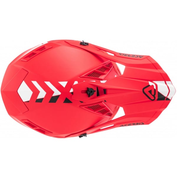 Acerbis Шлем Steel Carbon Red 2