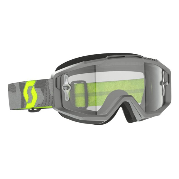 Scott Очки Split OTG light grey/neon yellow clear works