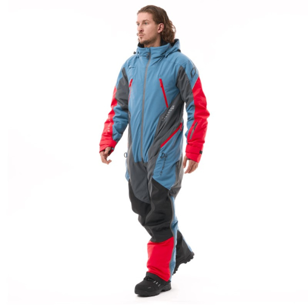 Dragonfly Комбинезон утепленный Extreme 2.0 Man Grey-Blue-Red 2025