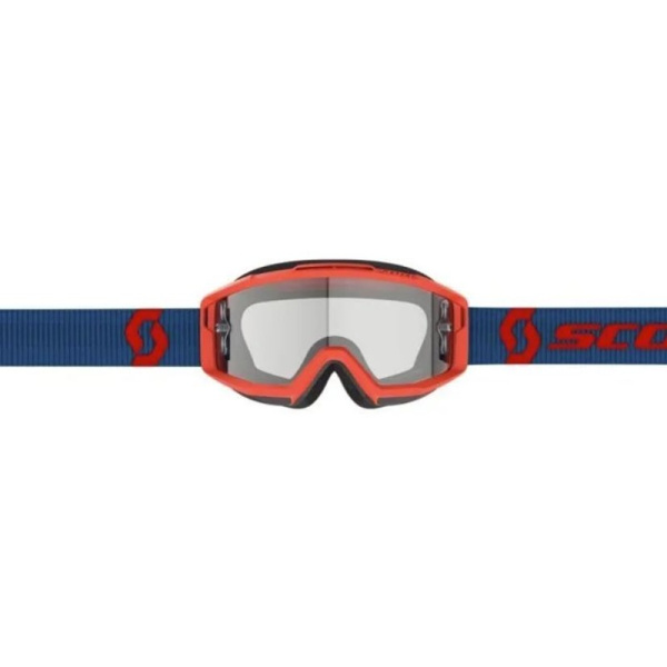 Scott Очки Split OTG dark blue/neon red/clear works