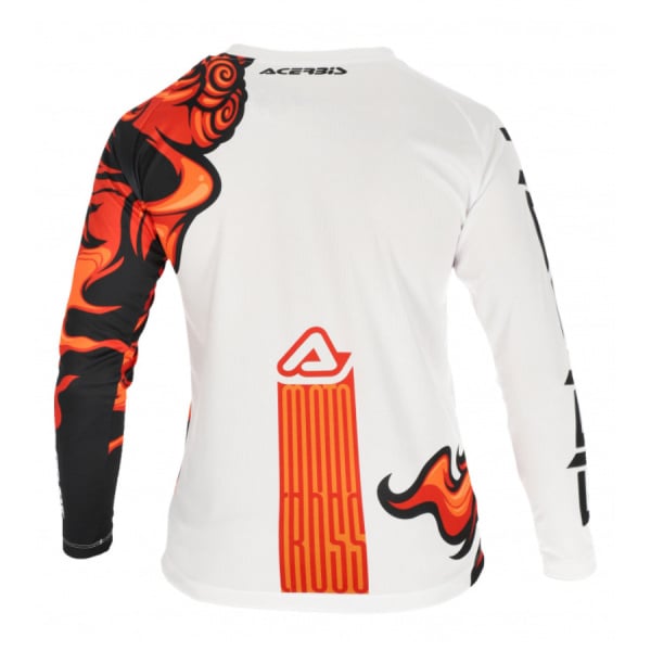 Acerbis Джерси детское MX J-Kid New Orange/White