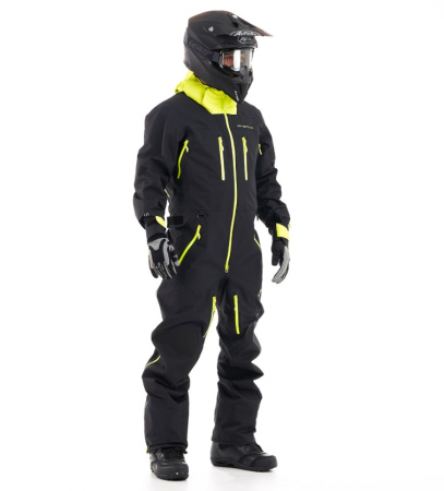 Dragonfly Комбинезон SuperLight 3L MAN Black-Yellow Fluo