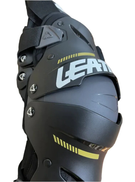 Leatt Наколенники Dual Axis Knee & Shin Guard Black (2024)