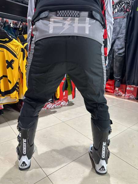 Fasthouse Брюки Grindhouse Pant Gray/Red