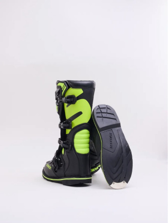 Starezzi Мотоботы Roma Black Fluo Yellow