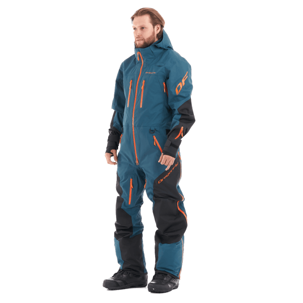 Dragonfly Комбинезон Superlight 3L Man Dark Ocean - Orange 2024