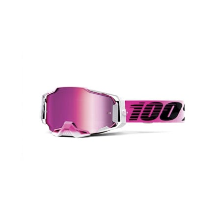 100% Очки Armega Goggle Harmony/Mirror Red Lens