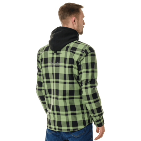 Dragonfly Моторубашка Streetfighter Green с защитой 2024