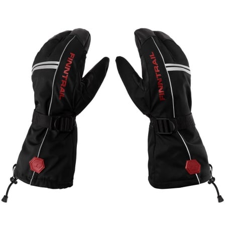 Finntrail Перчатки Lobster 2800 Graphite/Red