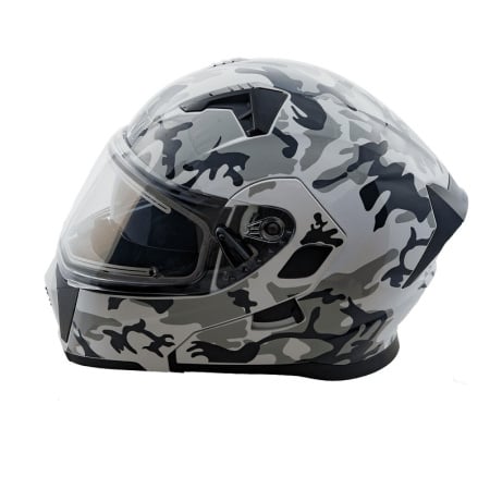 AiM Шлем модуляр JK906 с эл. подогревом Camouflage Glossy