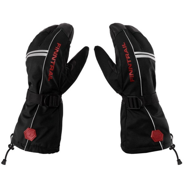 Finntrail Перчатки Lobster 2800 Graphite/Red