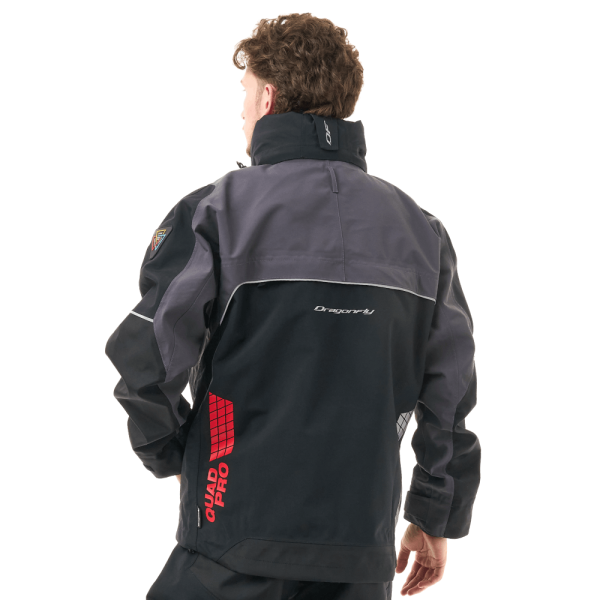 Dragonfly Куртка мембранная Quad Pro Man 2025 Black - Grey