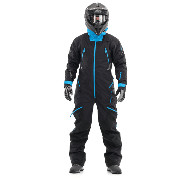 Dragonfly Комбинезон снегоходный Extreme 2.0 MAN Black-Scuba Blue