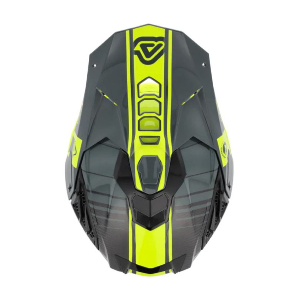 Acerbis Шлем Airstrike-C 22-06 Black/Fluo Yellow