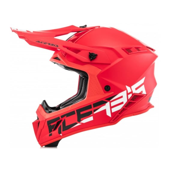 Acerbis Шлем Steel Carbon Red 2