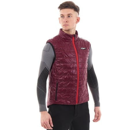 Dragonfly Жилет утеплённый VEST 200 Burgundy 2023