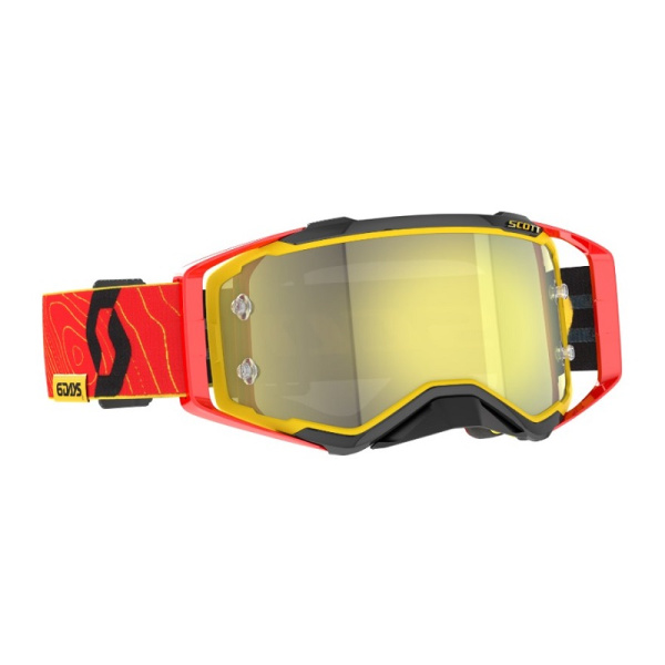 Scott Очки Prospect 6 Days 2024 red/yellow