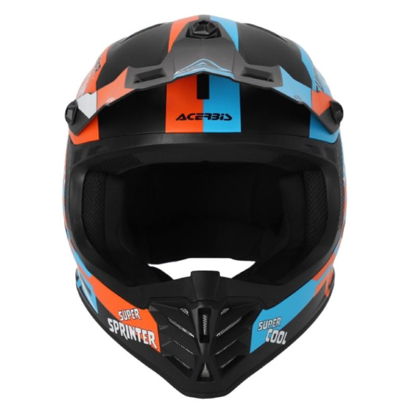 Acerbis Шлем детский Profile Junior Black/Orange