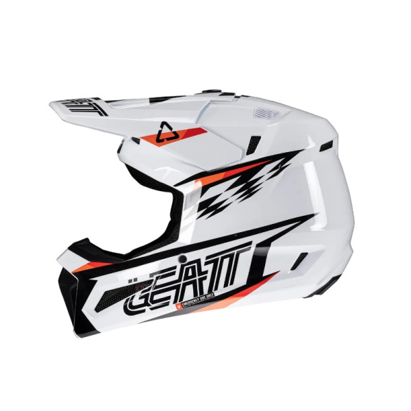 Leatt Шлем кроссовый детский Helmet Kit Moto 3.5 Jr V25 White