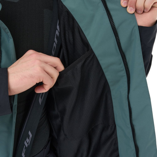 Dragonfly Мембранная куртка Quad 2.0 Black - Grey 2024