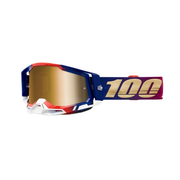 100% Очки Racecraft 2 Goggle United/True Gold Lens