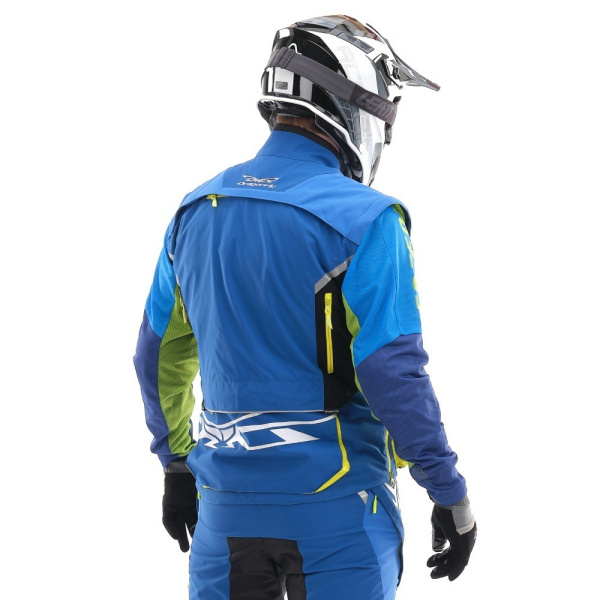 Dragonfly Куртка Эндуро Freeride Blue-Yellow