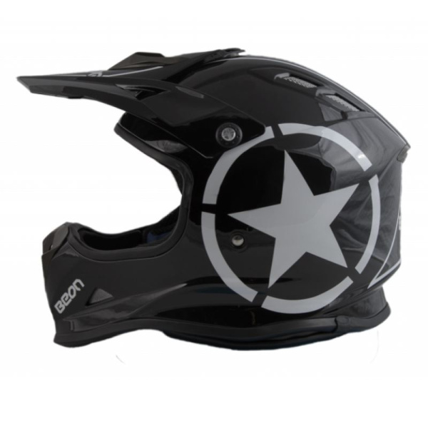 Beon Шлем МХ-17 Black/White