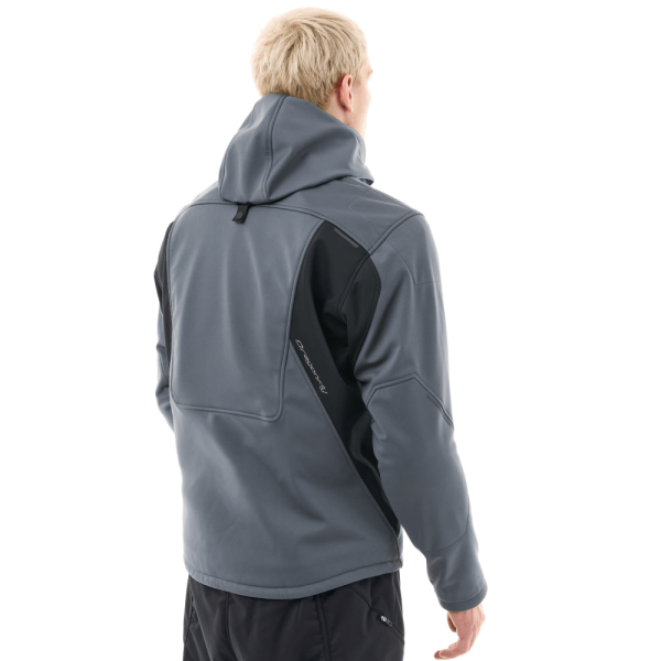 Dragonfly Мототолстовка DF Urban Man 2025 Grey с защитой