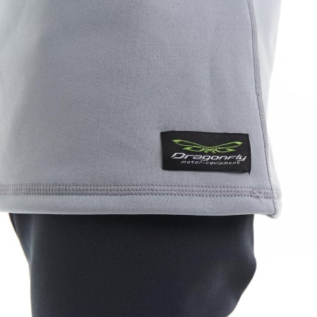 Dragonfly Термобелье Зима высокий ворот FOR TEEN Gray - Black