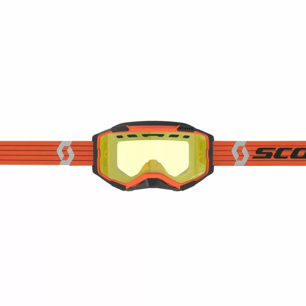 SCOTT Очки Fury Snow Cross orange/grey/yellow