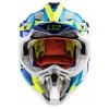 LS2 Мотошлем MX700 Subverter Evo Nible Бело-Сине-Желтый