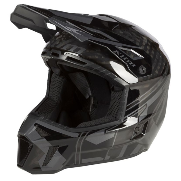 Klim Шлем F3 Carbon Pro Ascent Black/Asphalt