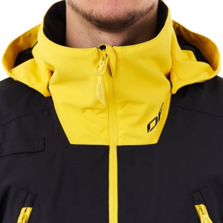 Dragonfly Комбинезон снегоходный Extreme 2.0 Man Black-Yellow-Gray 2023