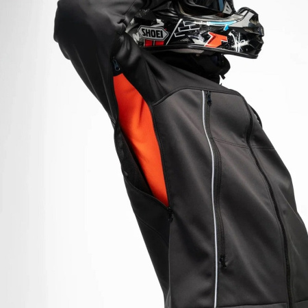 Kirasir Дождевик Анорак Черный