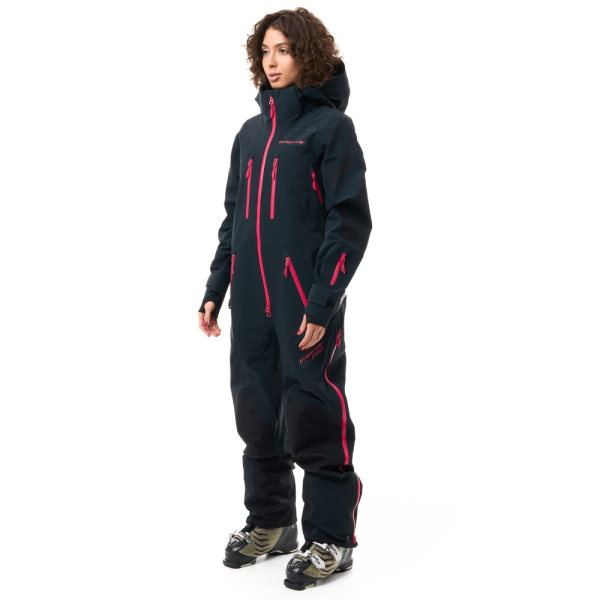 Dragonfly Комбинезон Freeride Pro Woman Black - Pink