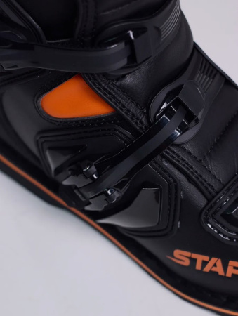Starezzi Мотоботы Roma Black/Orange