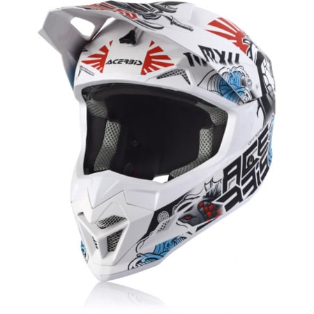 Acerbis Шлем кроссовый Profile 4 White/Blue/Red