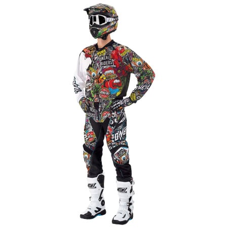 Oneal Джерси Mayhem Crank Красный/Белый