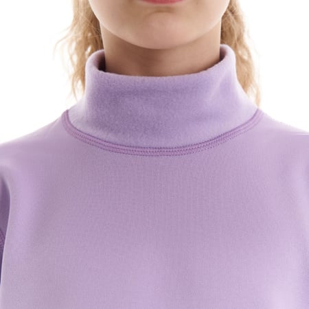Dragonfly Детское термобелье Зима высокий ворот Lavander - Deep Blue