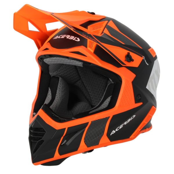 Acerbis Шлем кроссовый X-TRACK 22-06 Orange-Fluo/Black