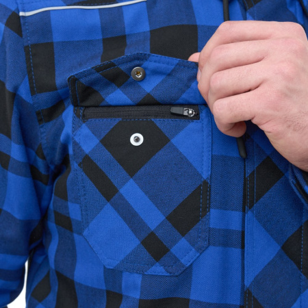 Dragonfly Моторубашка Streetfighter Blue с защитой 2024