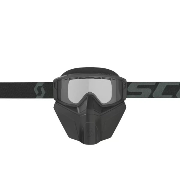 SCOTT Очки Primal Safari Facemask black black clear