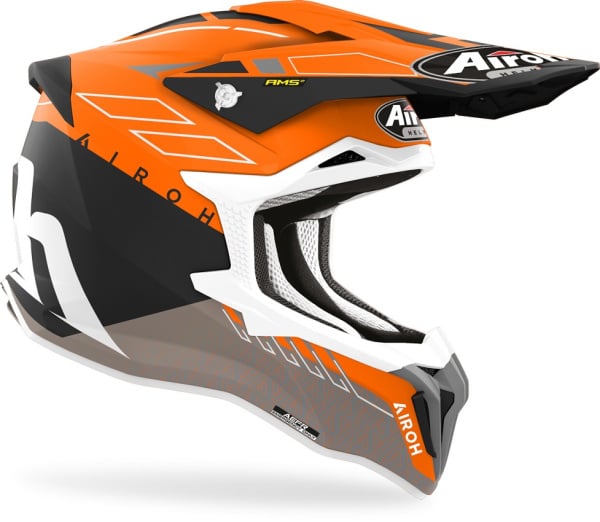 Airoh Мотошлем STRYCKER SKIN ORANGE MATT