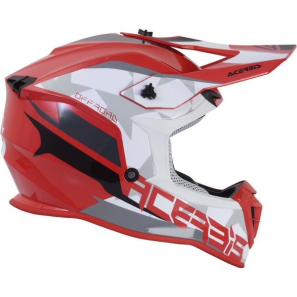 Acerbis Шлем кроссовый LINEAR Red/White