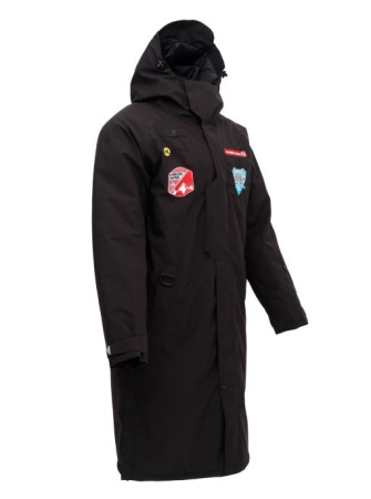 Hyperlook Теплый горнолыжный плащ Cave черный