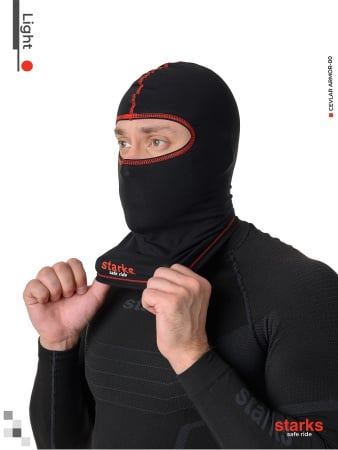 Starks Подшлемник Light черно-красный