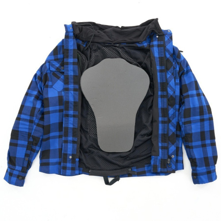 Dragonfly Моторубашка Streetfighter Blue с защитой 2024