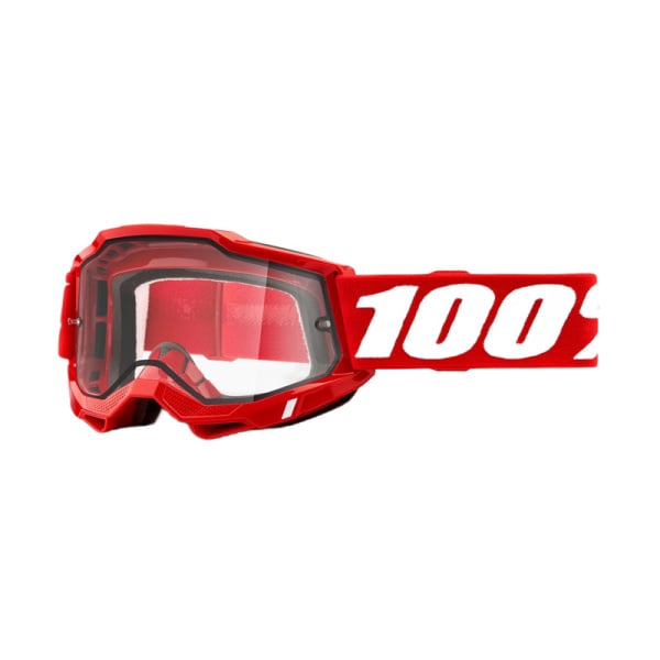 100% Очки Accuri 2 Enduro Goggle Dual lens Red/Clear